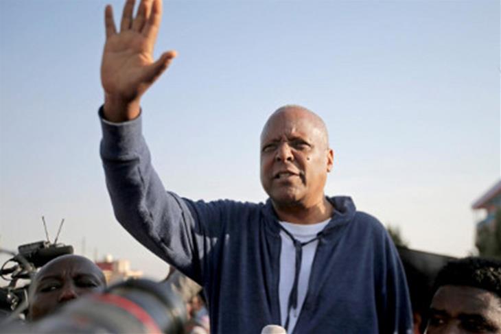 Ethiopian opposition leader is released from prison