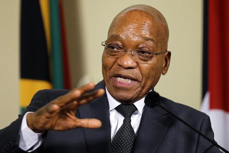 Jacob Zuma resigns with immediate effect