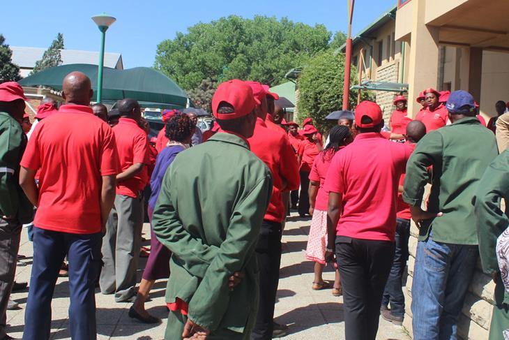 Workers unions plan a mass industrial action for salary increase.