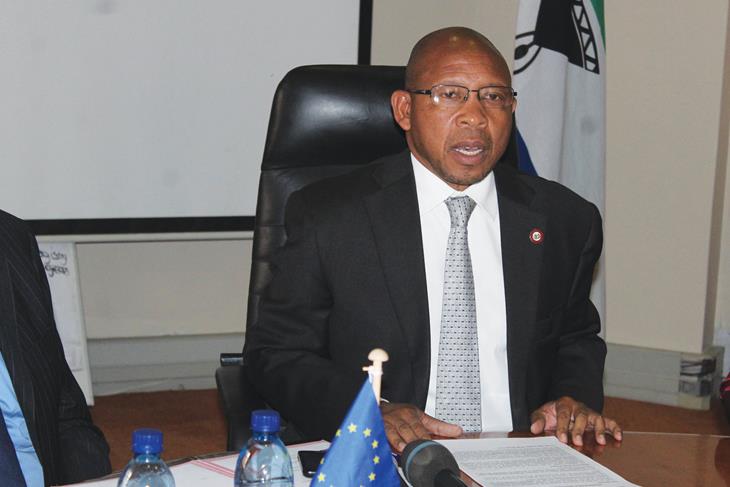 The Government of Lesotho signs a Financing Agreement with EU.