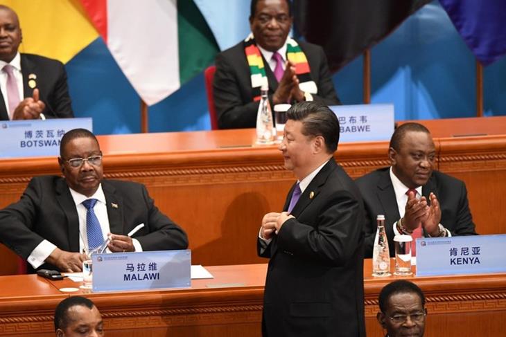 XI JINPING PLEDGES $60BN IN FINANCIAL AID TO AFRICAN COUNTRIES WITH NO STRINGS ATTACHED.