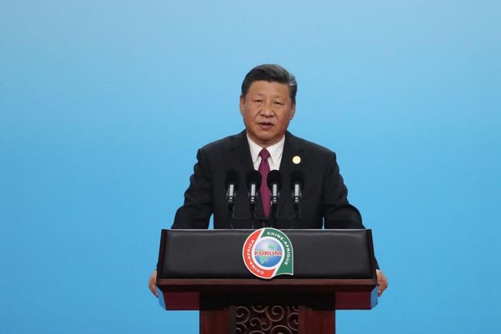 Xi Jinping pledges debt relief to poorer African countries.