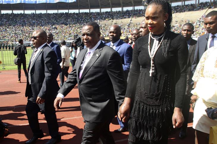 Zimbabwe vice-president’s wife faces a charge of murder.
