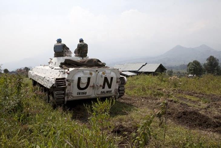 UN reduces soldiers, increases police in DRC mission.