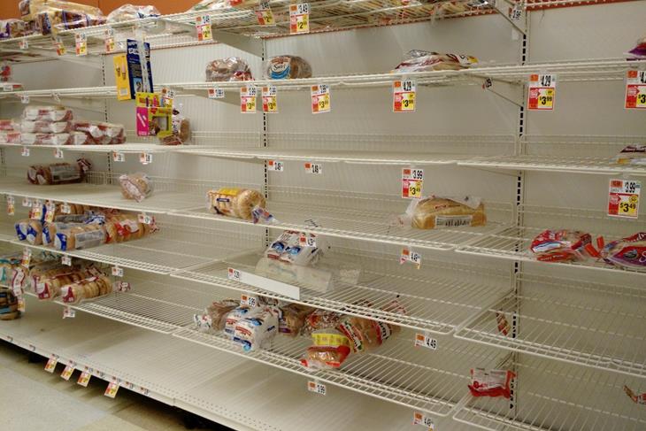 Bread prices soar by about 70% in Zimbabwe.