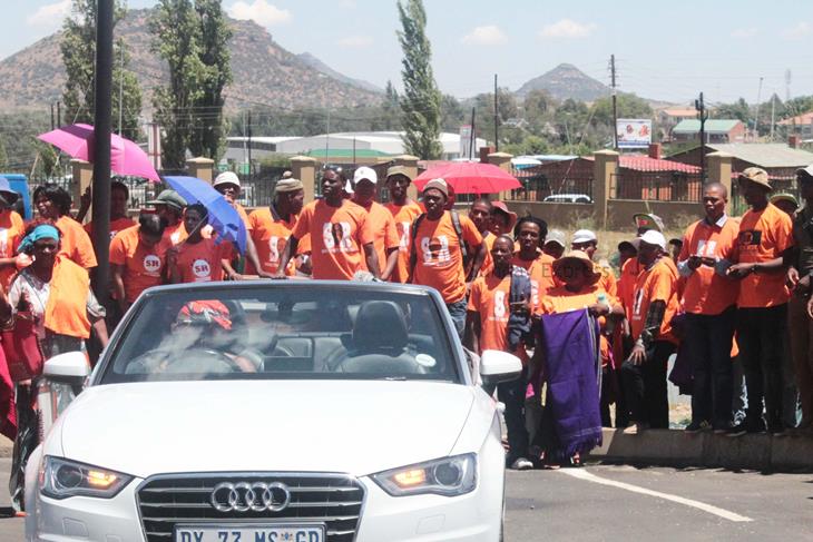 SR leaders express their concerns about police brutality in Lesotho.