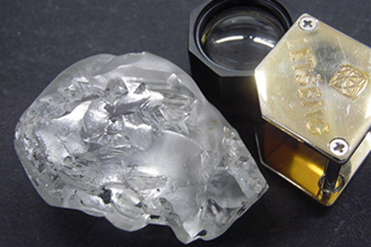 Gem Diamonds recovers new diamonds from Let’seng Diamonds Mine.