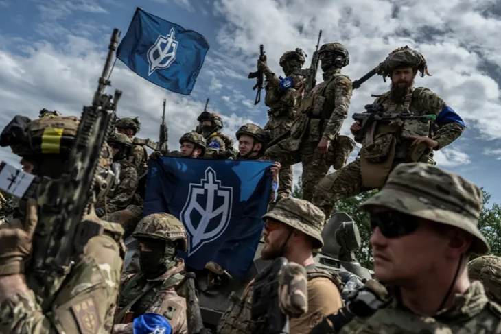 Leader of anti-Putin force says expect more Russian border raids