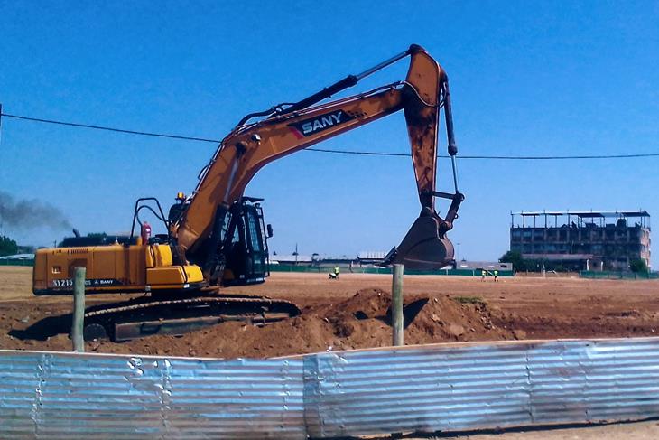 TEYATEYANENG BUS TERMINAL IN PROGRESS