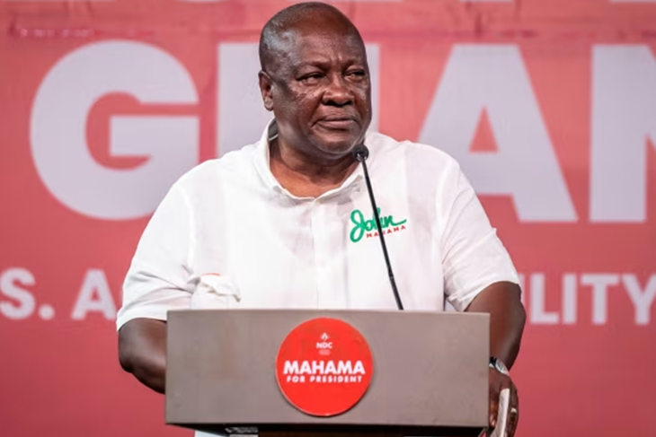 OPPOSITION WINS GHANA PRESIDENTIAL ELECTION, VICE-PRESIDENT SAYS