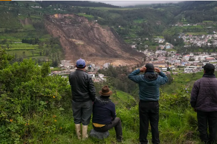 Heavy rains have affected areas across Central and South America