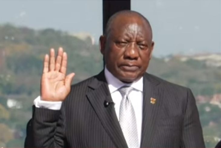 SOUTH AFRICA'S RAMAPHOSA VOWS 'NEW ERA' AT INAUGURATION
