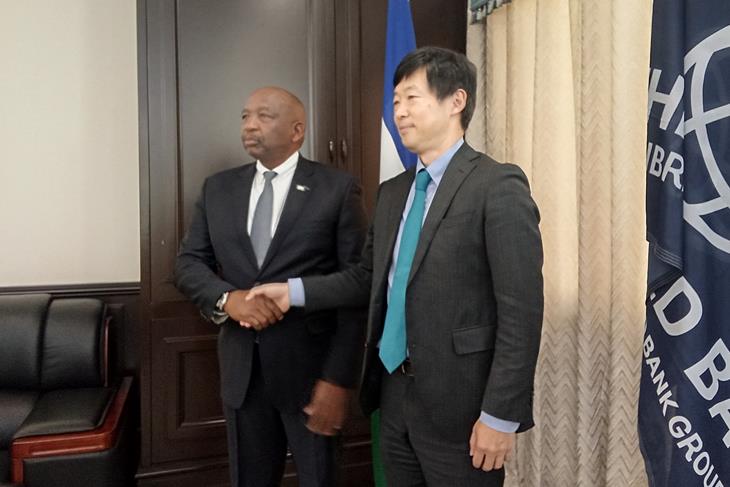 WORLD BANK REP BIDS LESOTHO FAREWELL