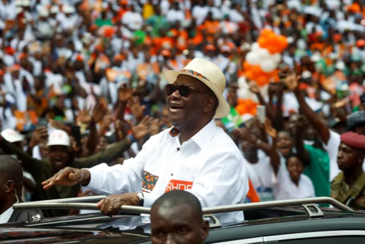 IVORY COAST PRESIDENT, 83, SAYS HE WILL RUN FOR FOURTH TERM<br/>IVORY COAST PRESIDENT, 83, SAYS HE WILL RUN FOR FOURTH TERM<br/>IVORY COAST PRESIDENT, 83, SAYS HE WILL RUN FOR FOURTH TERM