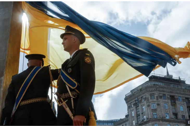 ZELENSKY VOWS TO CONTINUE FIGHTING AS UKRAINE MARKS INDEPENDENCE DAY<br/>ZELENSKY VOWS TO CONTINUE FIGHTING AS UKRAINE MARKS INDEPENDENCE DAY<br/>ZELENSKY VOWS TO CONTINUE FIGHTING AS UKRAINE MARKS INDEPENDENCE DAY