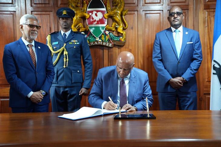 KING LETSIE III VISITS KENYA FOR IFRC ZERO HUNGER INITIATIVE