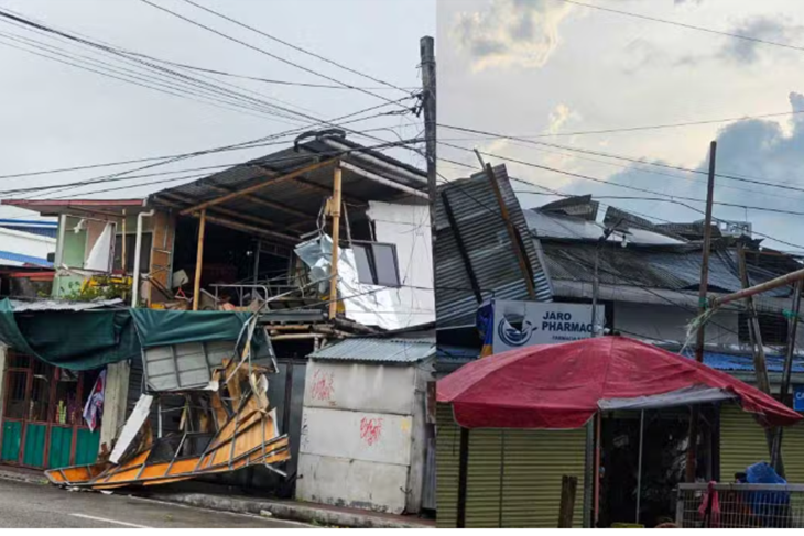 STRONG WINDS DAMAGE HOUSES IN SEVERAL DISTRICTS