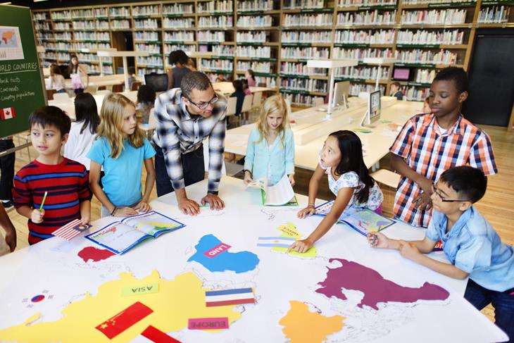 CHILDREN UNDERGO CRIME EDUCATION
