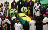Leaders laud ex-UN chief Kofi Annan at Ghana state funeral.