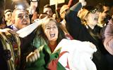 Algerians demand a sweeping change in Algeria’s political system.