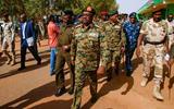 Sudan arrests top general and officers over foiled coup.