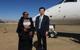New China ambassador to Lesotho assumes office.