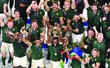 South Africa hold off New Zealand to win record fourth Rugby World Cup