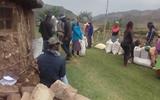 FARMERS DELIVER GRAINS TO DISASTER MANAGEMENT AUTHORITY (DMA)