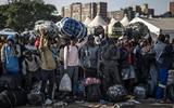Thousands of anti-migrant protesters march in South Africa amid heavy police presence