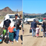 12 unaccompanied minors return from South Africa to their families.