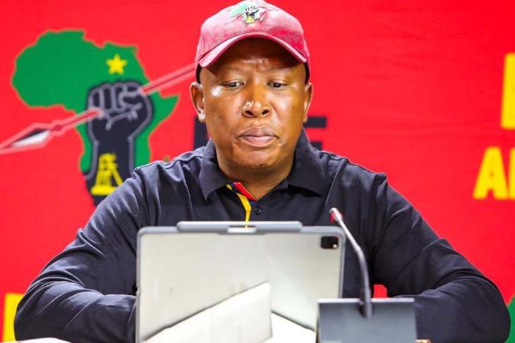 South African opposition figure Malema sentenced to five years in prison<br/>South African opposition figure Malema sentenced to five years in prison<br/>South African opposition figure Malema sentenced to five years in prison