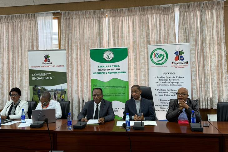 NUL CONFUCIUS INSTITUTE AND MINISTRY OF AGRICULTURE PARTNER TO MODERNIZE FARMING EDUCATION