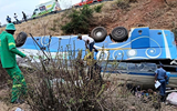 Bus crash in South African mountains kills at least 42